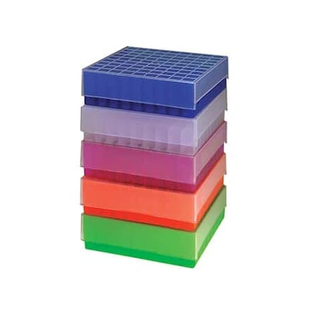 Freezer Boxes,81-Place,Assorted C,PK 5